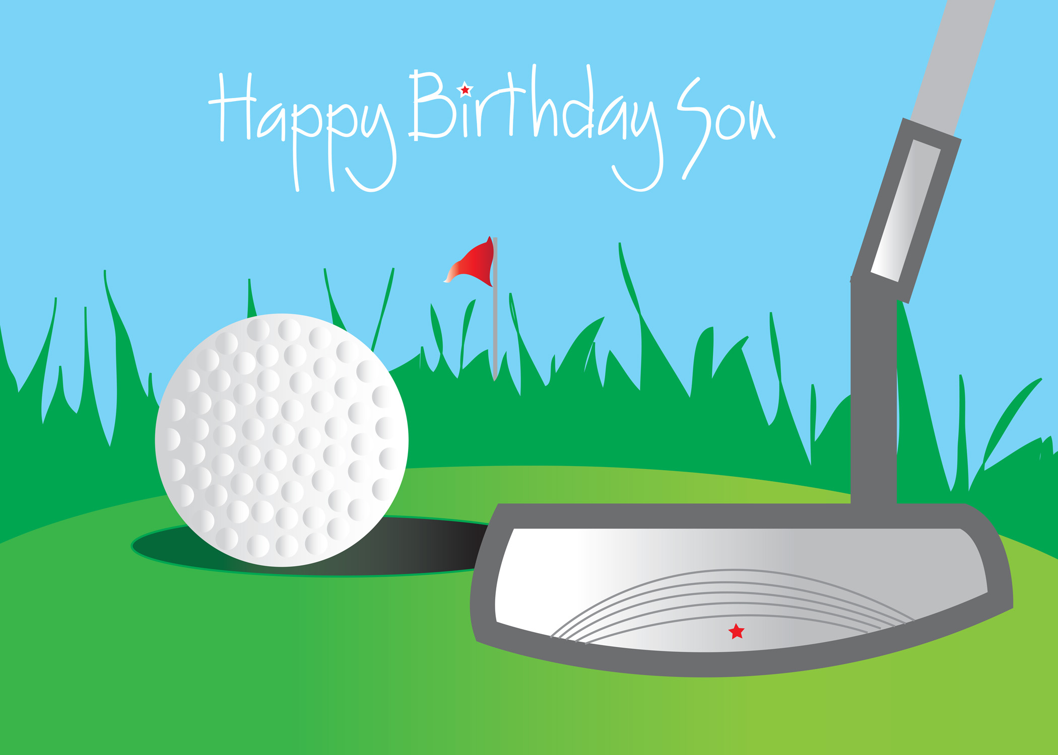 New Golf Happy Birthday Son.